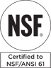 NSF ANSI Standard 61 White