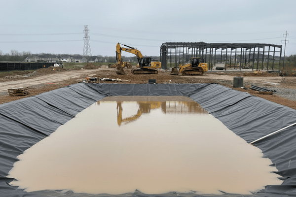 temporary-pond-liner-construction